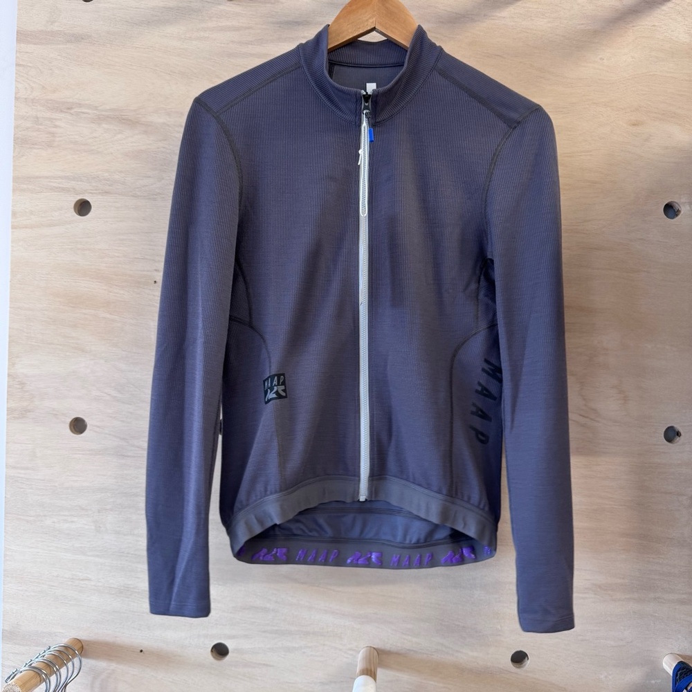 purple knitted MAAP ALT ROAD JERSEY
